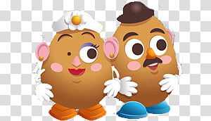 Mr And Mrs Potato Transparent Background Png Clipart Hiclipart - top roblox mrs potato head hot roblox mrs potato head