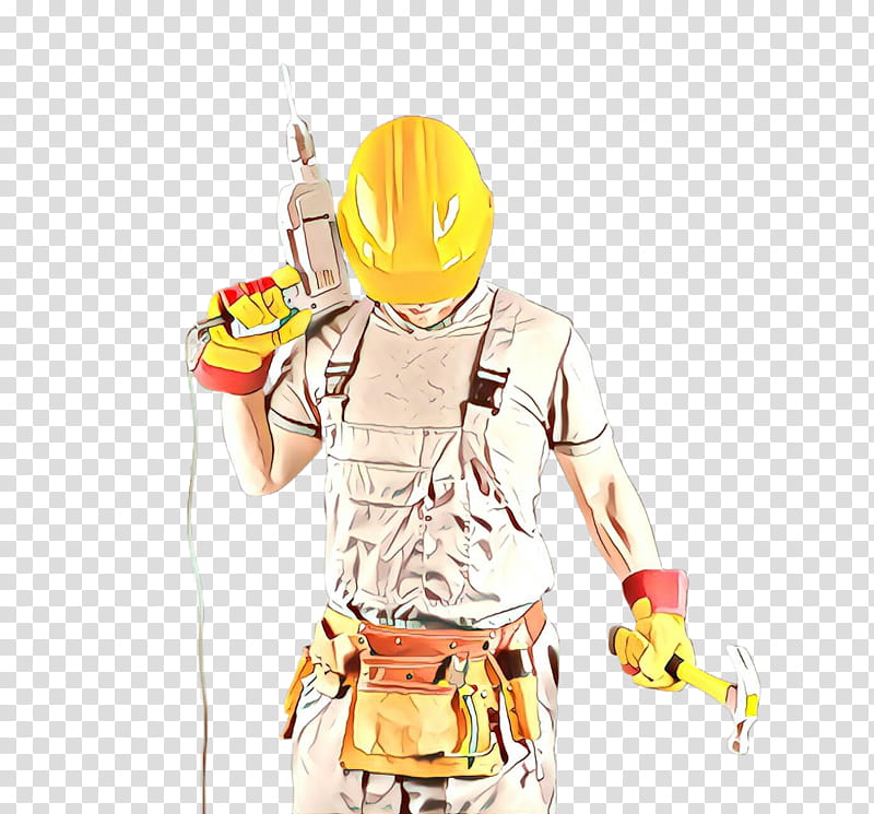 yellow personal protective equipment costume headgear outerwear, Action Figure, Gesture, Hard Hat transparent background PNG clipart yellow personal protective equipment costume headgear outerwear, Action Figure, Gesture, Hard Hat transparent background PNG clipart