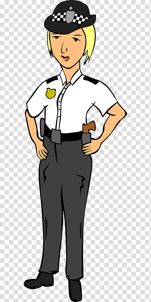 Police Uniform, Police Officer, Woman, Cartoon, International Association Of Women Police, Women In Law Enforcement, Female, Standing transparent background PNG clipart