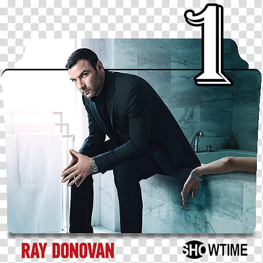 Ray Donovan series and season folder icons, Ray Donovan S ( transparent background PNG clipart