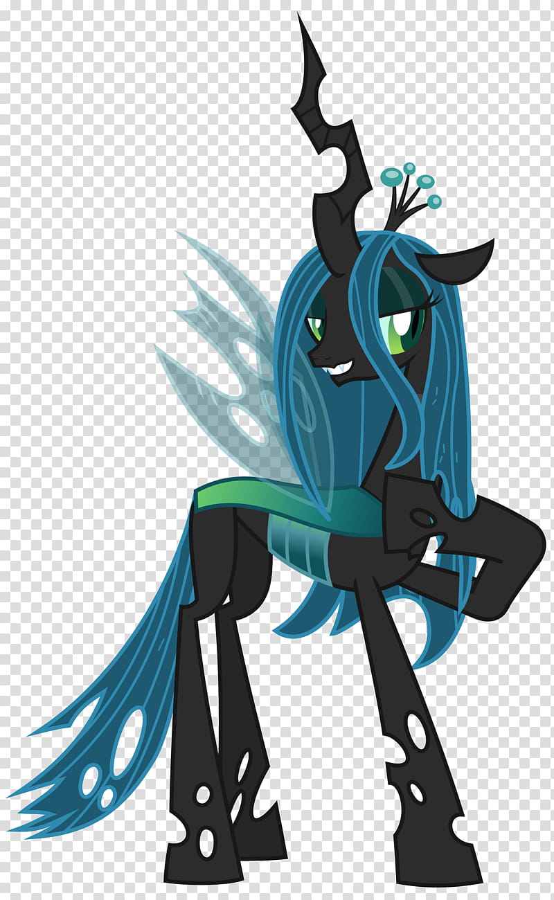 Chrysalis, black Little Pony toy transparent background PNG clipart