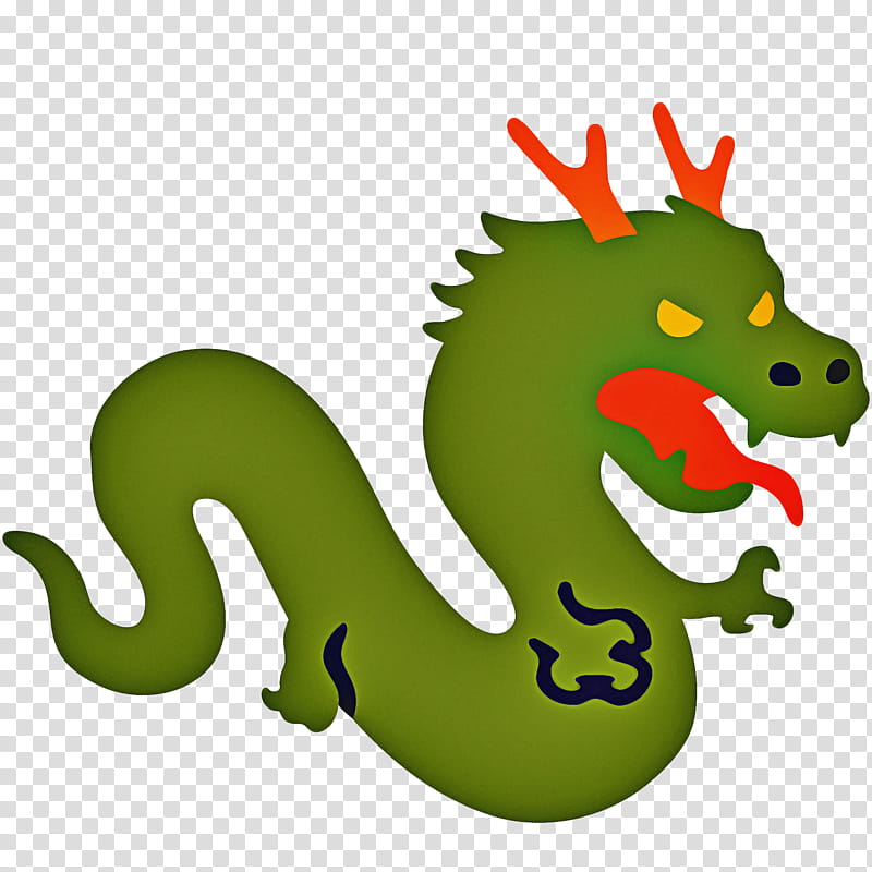 Dragon, Green, Character, Cartoon, Green Dragon, Gecko, Animal Figure, Animation transparent background PNG clipart