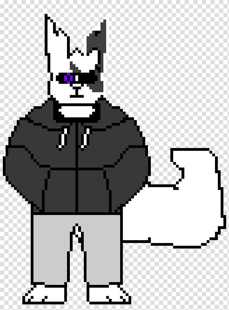 Pixel Art – Kitty Sans – An Undertale Lover