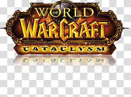 WoW Cataclysm logo, World of Warcraft logo transparent background PNG clipart