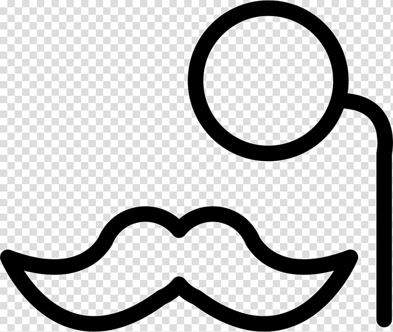 Moustache, Smiley, Lens, Eye, Eyewear, Black, Black And White
, Text transparent background PNG clipart