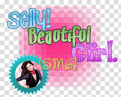 Selly Beautiful Giirl SMG transparent background PNG clipart