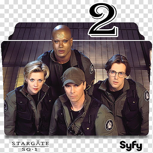 Stargate SG  series and season folder icons, Stargate SG- S ( transparent background PNG clipart