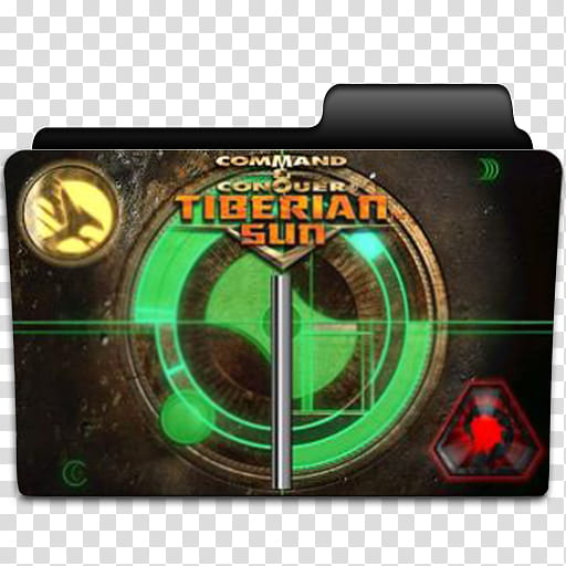 Game Folder   Folders, Command Conquer Tiberian Sun logo transparent background PNG clipart