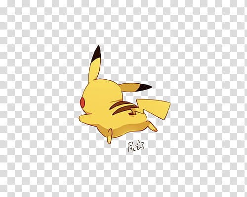 pikachu bymika, Pikachu illustration transparent background PNG clipart