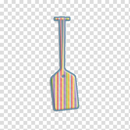 multicolored striped shovel art transparent background PNG clipart