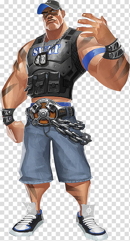 John Cena from Brawl transparent background PNG clipart