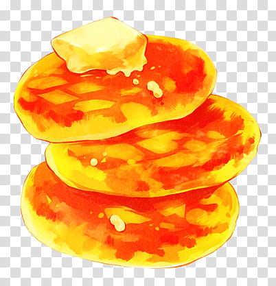 No  Food, butter topped pancake illustration transparent background PNG clipart