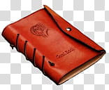 Journals, brown leather wallet illustration transparent background PNG clipart