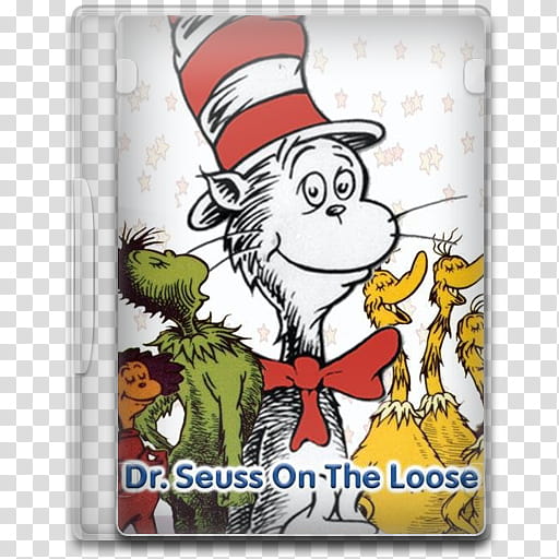 Movie Icon Mega , Dr Seuss on the Loose, Dr. Seuss On the Loose illustration transparent background PNG clipart