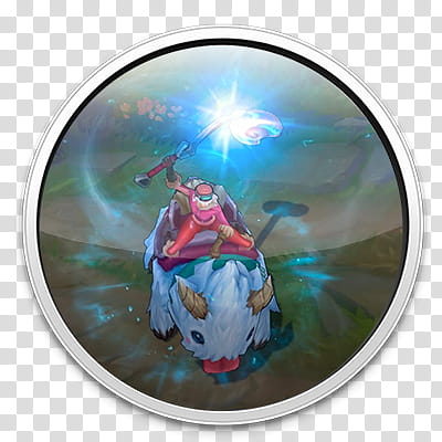 Poro Rider Sejuani Ingame Icon League of Legends transparent background PNG clipart