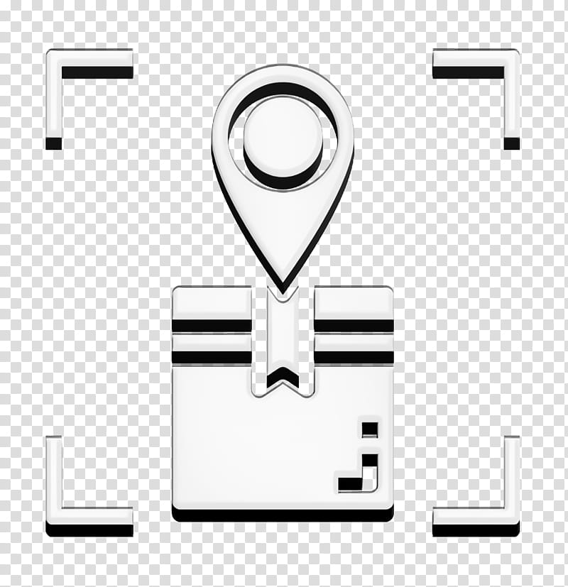 Addressee icon Logistic icon Location icon, Text, Line, Symbol, Logo transparent background PNG clipart