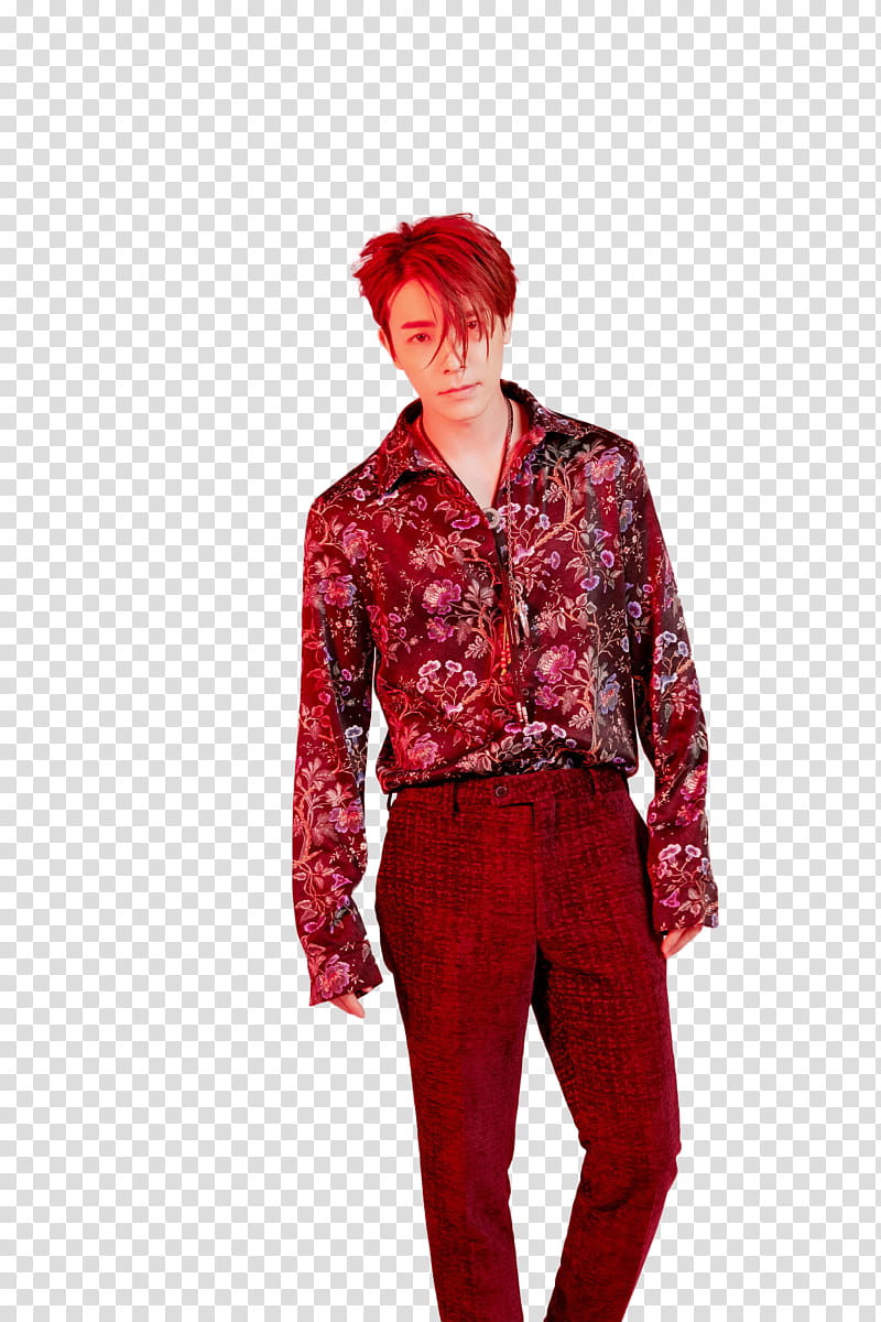 SUPER JUNIOR LO SIENTO  , man in black and white sport shirt transparent background PNG clipart