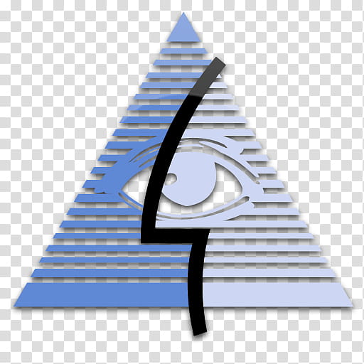 Veronica Mars Icon Set, VMFinder, blue pyramid logo transparent background PNG clipart