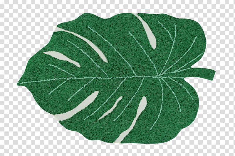 Green Leaf, Lorena Canals Rug, Carpet, Lorena Canals Cushion, Rugs, Lorena Canals Stars Rug, Cotton, Monstera Leaf transparent background PNG clipart