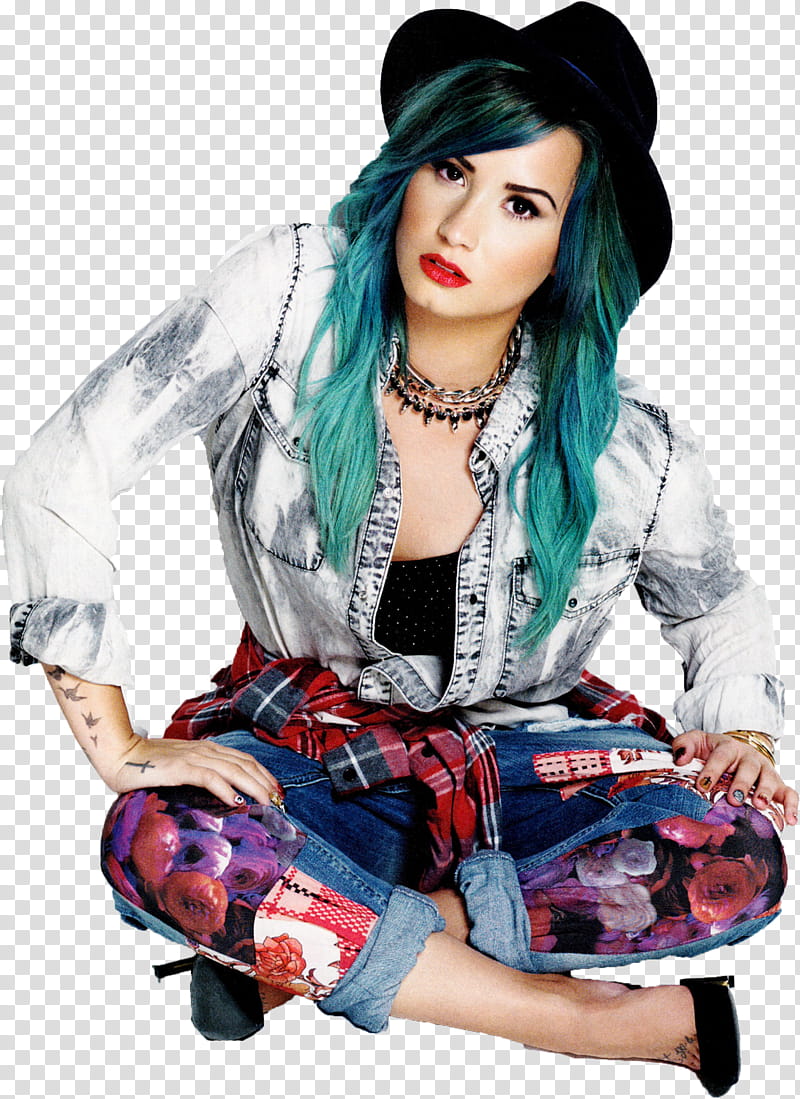 Demi Lovato NYLON transparent background PNG clipart