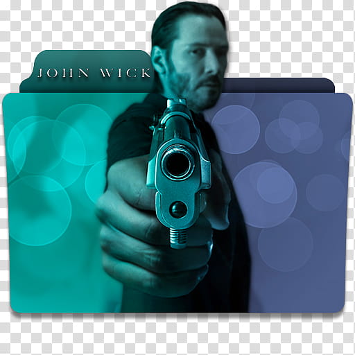 John Wick  Folder Icon , John Wick v transparent background PNG clipart