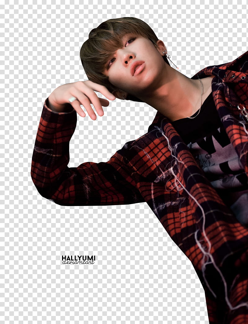 THE, Minghao of BTS transparent background PNG clipart