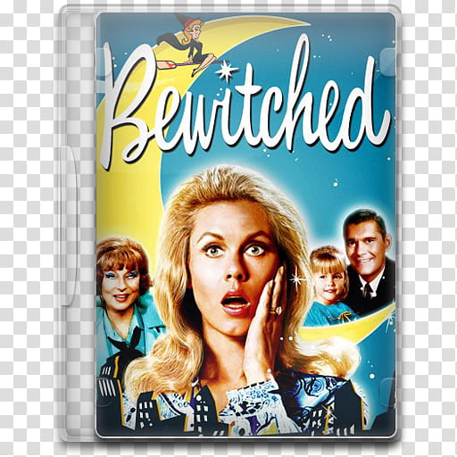 TV Show Icon Mega , Bewitched, Bewitched DVD case transparent background PNG clipart
