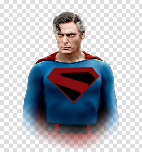 Kingdom Come Christopher Reeves Superman transparent background PNG clipart