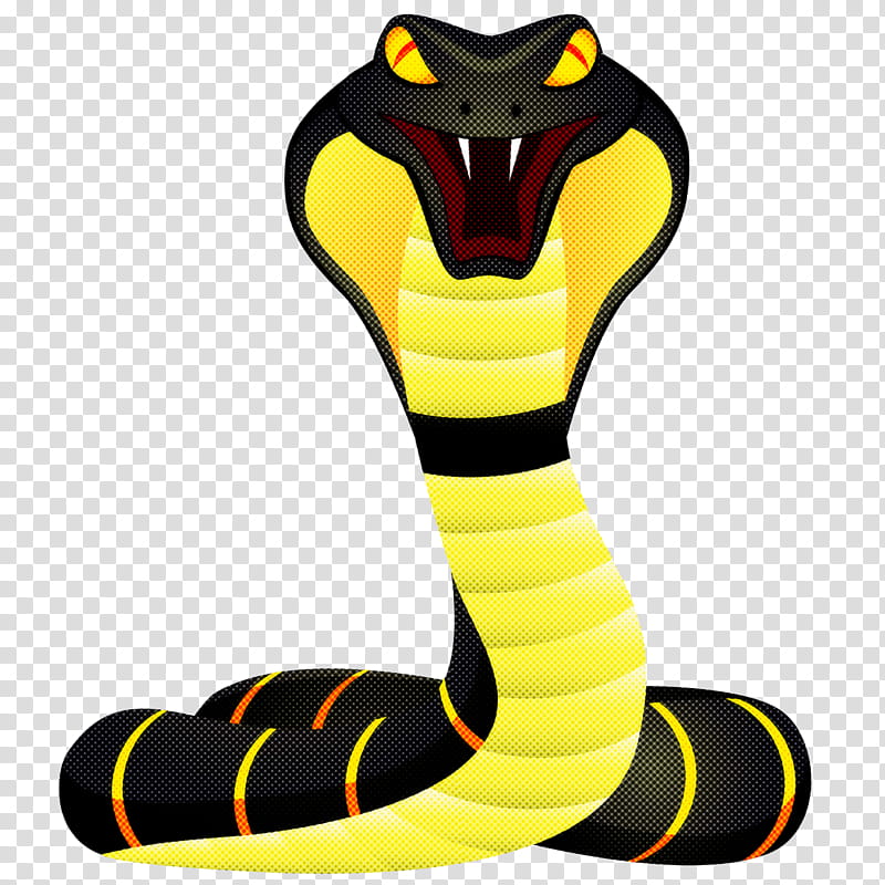 king cobra elapidae yellow snake serpent, Scaled Reptile, Animal Figure transparent background PNG clipart