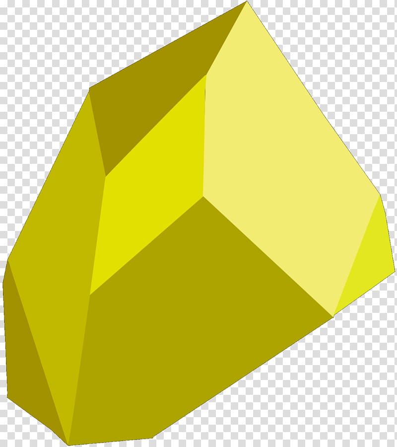 Triangle, Line, Yellow, Green, Pyramid, Rock, Slope transparent background PNG clipart