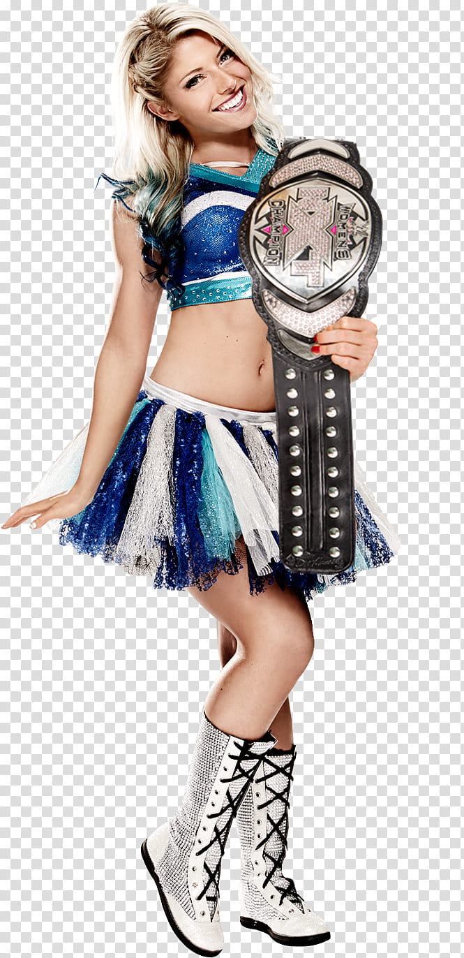 Alexa Bliss NXT Women Champion transparent background PNG clipart