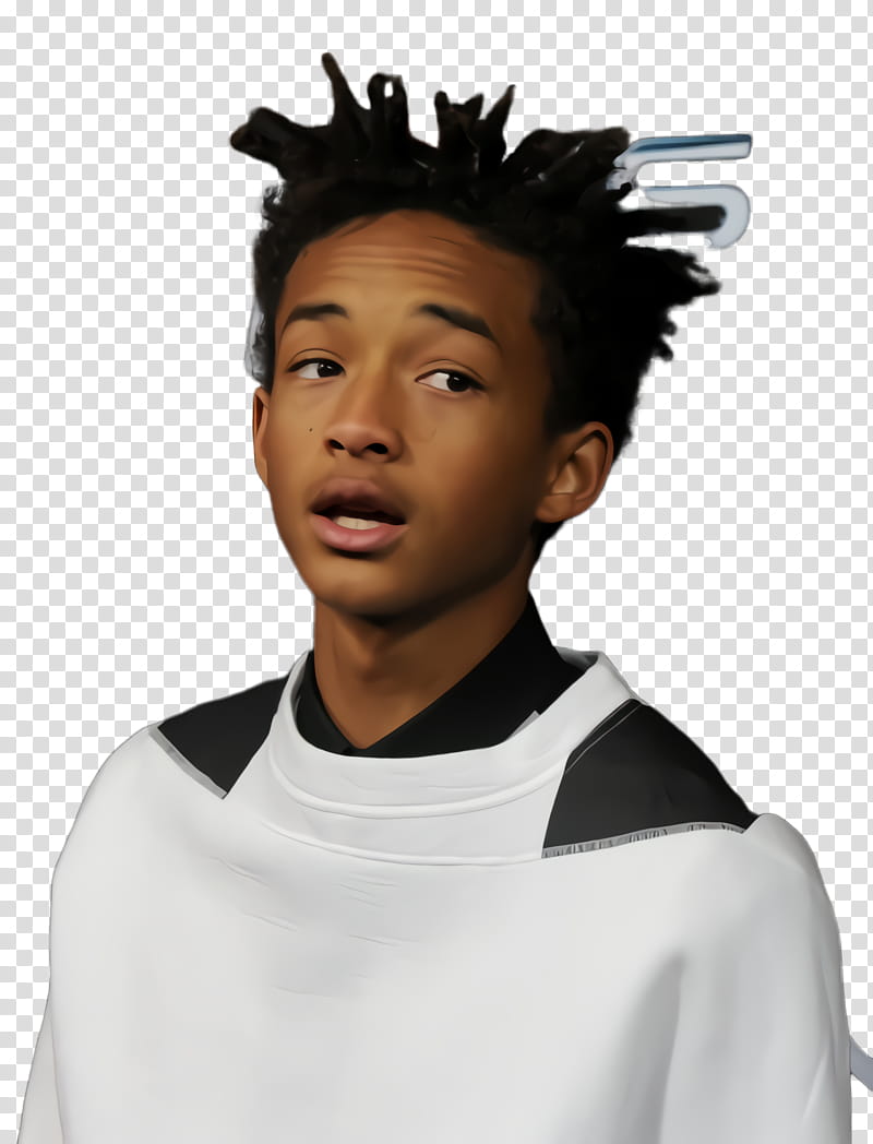 Hair, Jaden Smith, Afro, Hair Coloring, Eyebrow, Forehead, White, Hairstyle transparent background PNG clipart