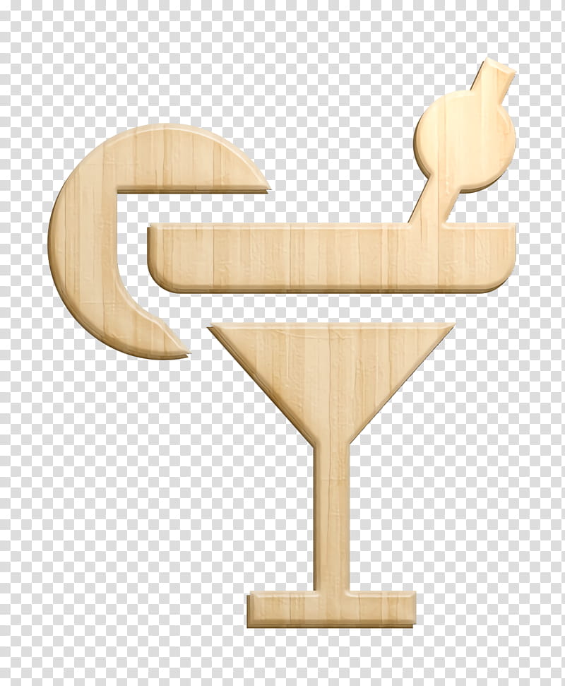 Cocktail icon Summer Party icon, Table, Wood, Symbol transparent background PNG clipart