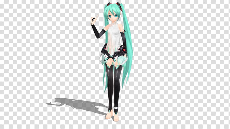 Miku Append Rerig WIP  transparent background PNG clipart