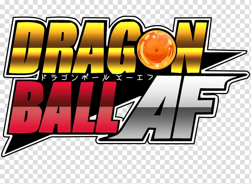 Dragon Bal AF Toyble Logo V, Dragon Ball AF text transparent background PNG clipart