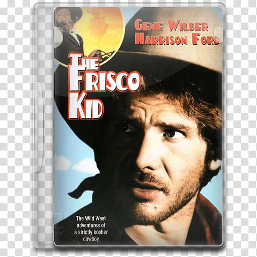 Movie Icon Mega , The Frisco Kid, The Frisco Kid DVD case transparent background PNG clipart