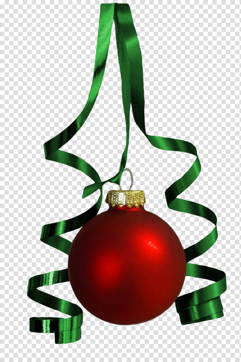 Christmas Ornaments n Ribbons s, red bauble illustration transparent background PNG clipart