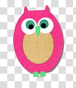 , pink owl art transparent background PNG clipart