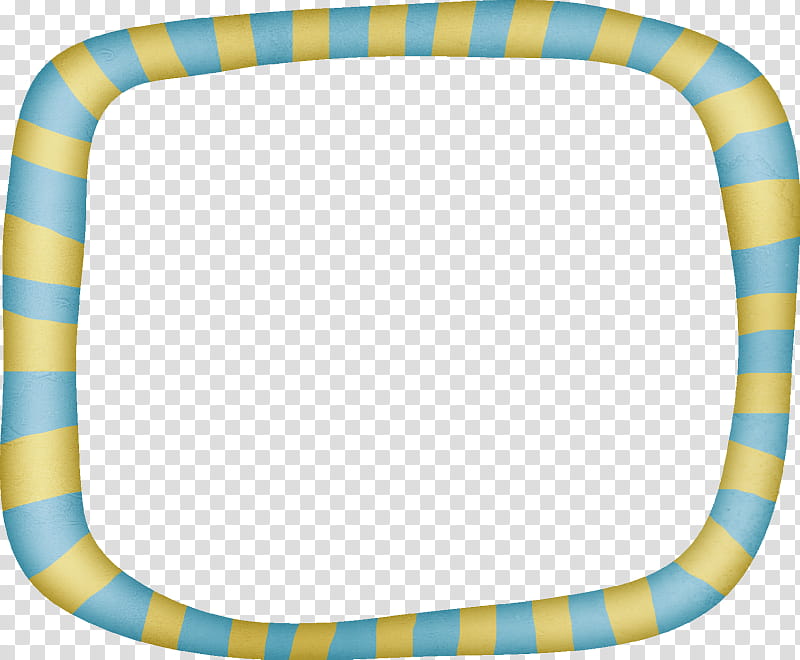 square blue and yellow frame transparent background PNG clipart