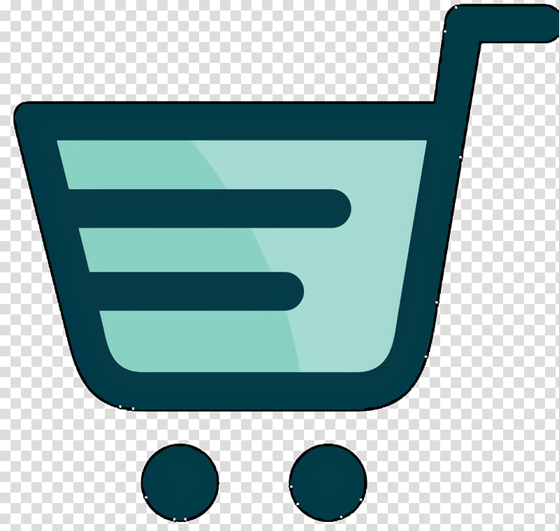 Shopping Cart Icon, Logo, Line, Turquoise, Aqua, Vehicle, Computer Icon transparent background PNG clipart