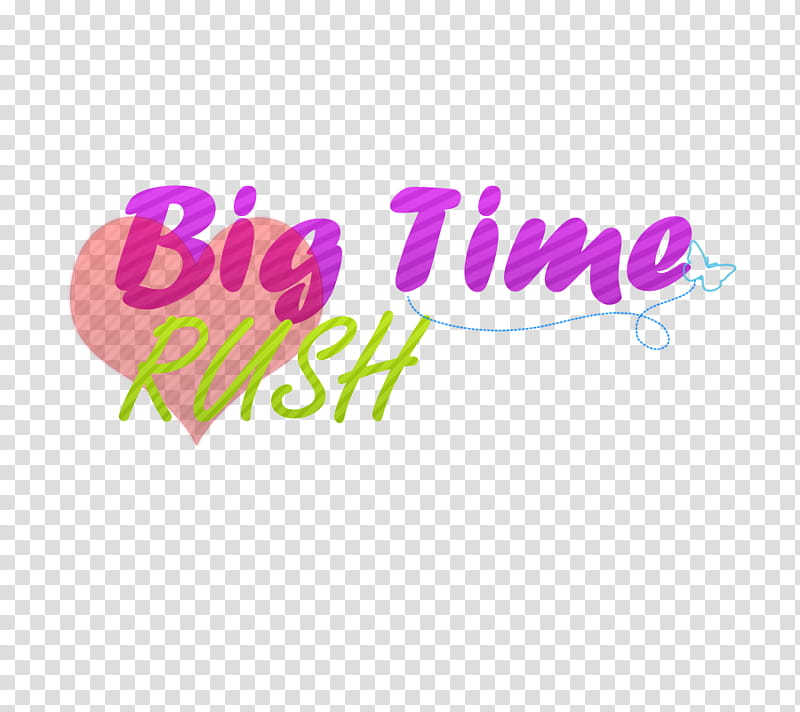 Text Big Time Rush transparent background PNG clipart