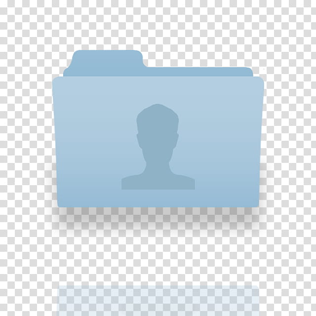 OS X Mavericks icons, Folder Contacts mirror transparent background PNG clipart