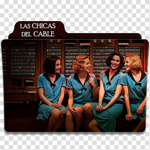 Las Chicas Del Cable Cable Girls Folder Icon, Las Chicas Del Cable (Cable Girls) transparent background PNG clipart