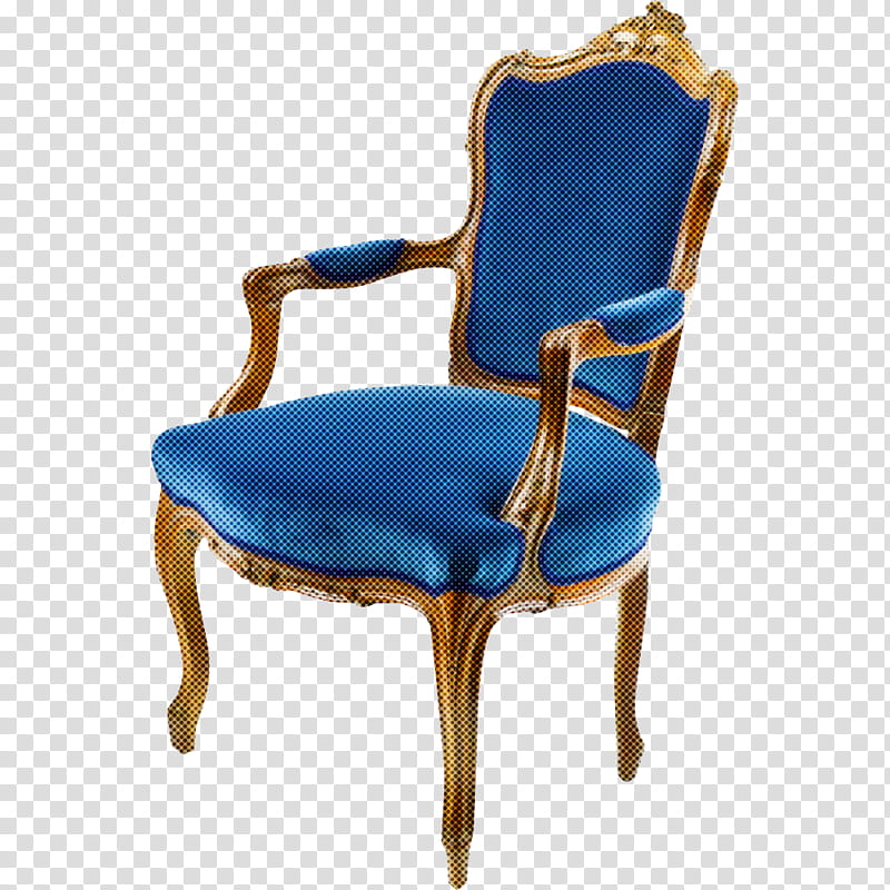 chair furniture blue cobalt blue turquoise, Electric Blue, Table, Antique transparent background PNG clipart