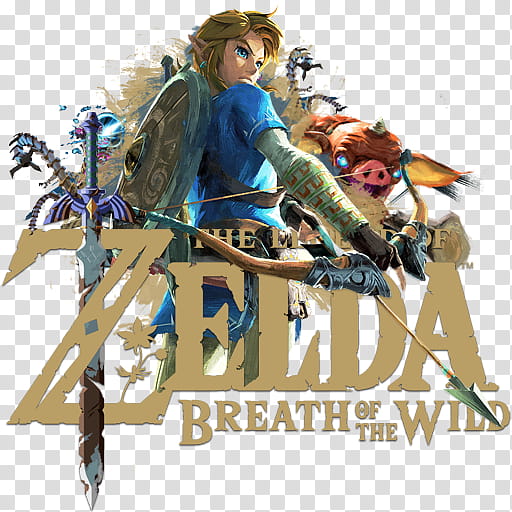 Download hd Legend Of Zelda Breath Of The Wild Logo Png Clipart