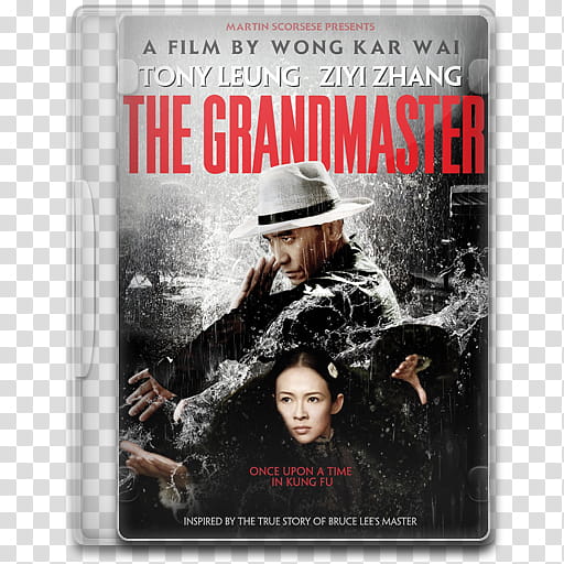 Movie Icon Mega , The Grandmaster, The Grandmaster DVD case transparent background PNG clipart