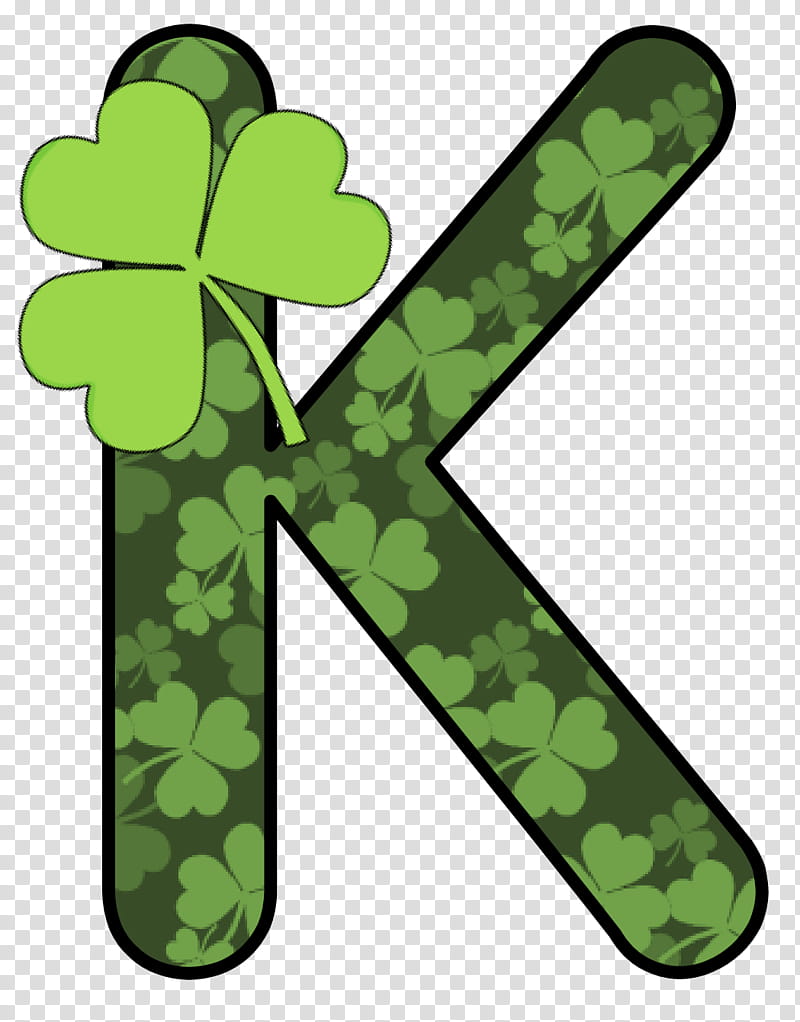 Saint Patricks Day, Shamrock, Alphabet, Script Alphabet, Letter, Clover, Leprechaun, Fourleaf Clover transparent background PNG clipart