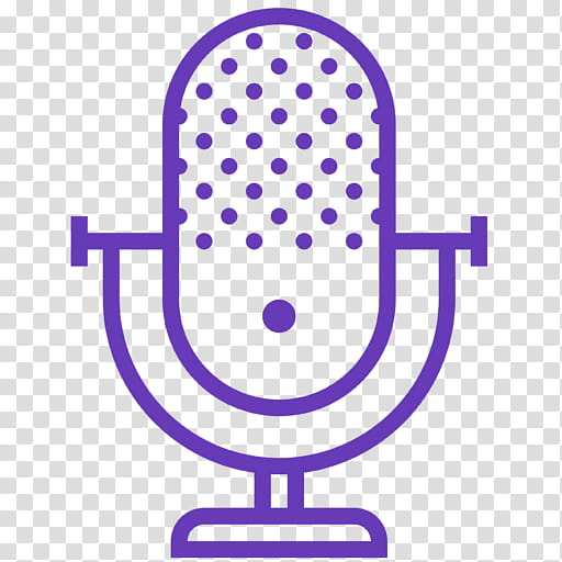 Emoticon Line, Microphone, Recording Studio, Blue Microphones Yeti, Violet, Purple, Magenta transparent background PNG clipart