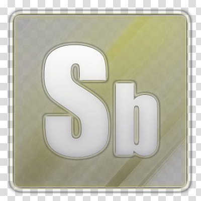 Adobe CS Custom Design Icons, Sb Ashen transparent background PNG clipart