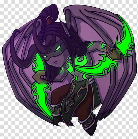 Great Demon Hunter transparent background PNG clipart